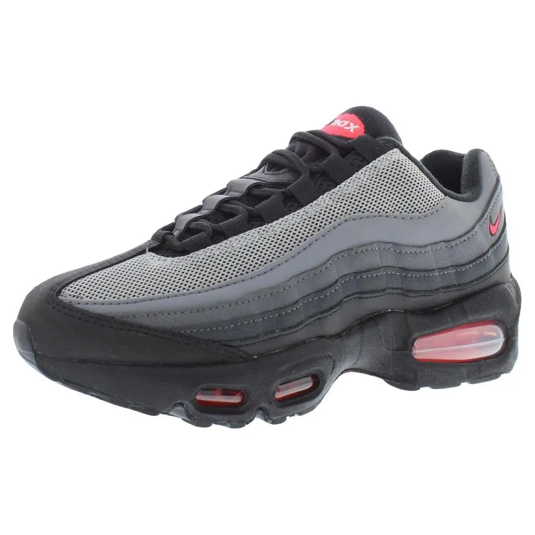 Nike shoes - IH4476002 - IH4476002 - Black/Bright Crimson, Main: Black 4