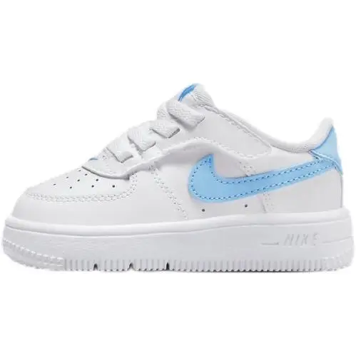 Toddler`s Nike Air Force 1 Low Easyon Wht/aquarius Blue-wht FN0236 107