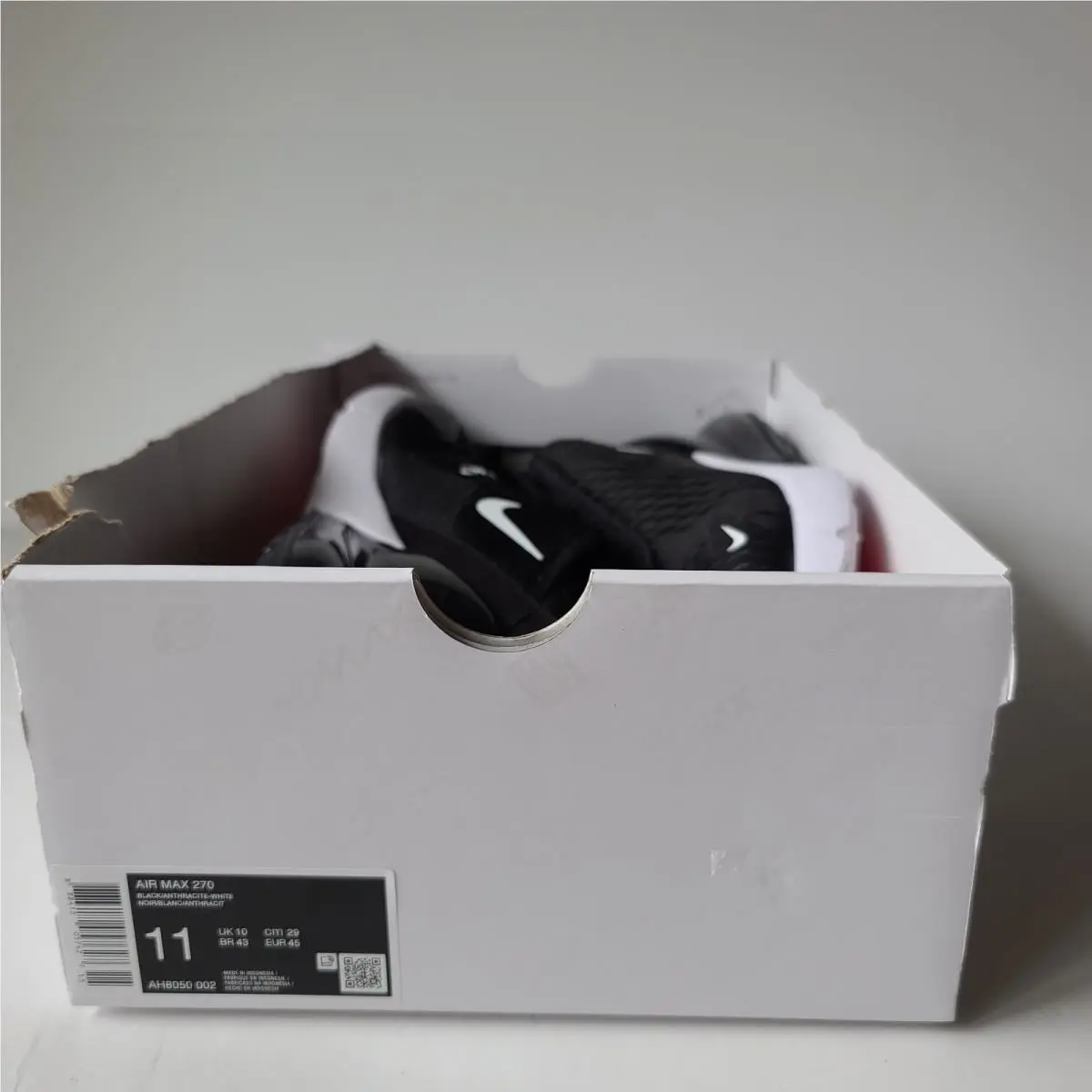 Nike shoes - Nike Air Max 270 - Air Max - AH8050-002 - Black 8