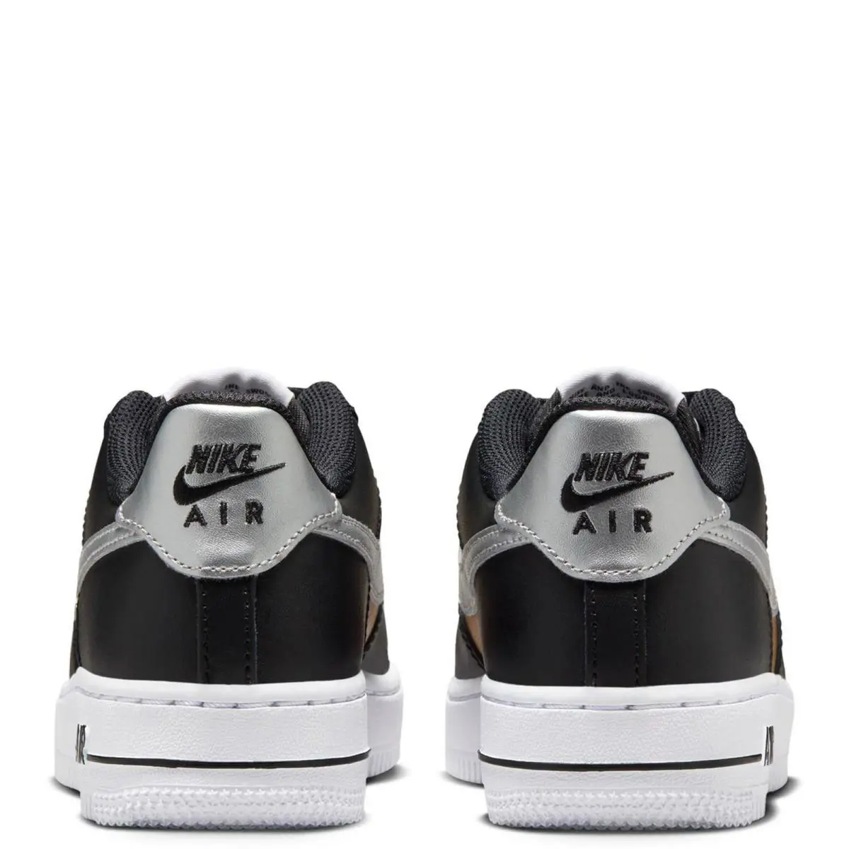 Nike shoes - Black/Metallic Silver-white (UPC: 197602585841) 3