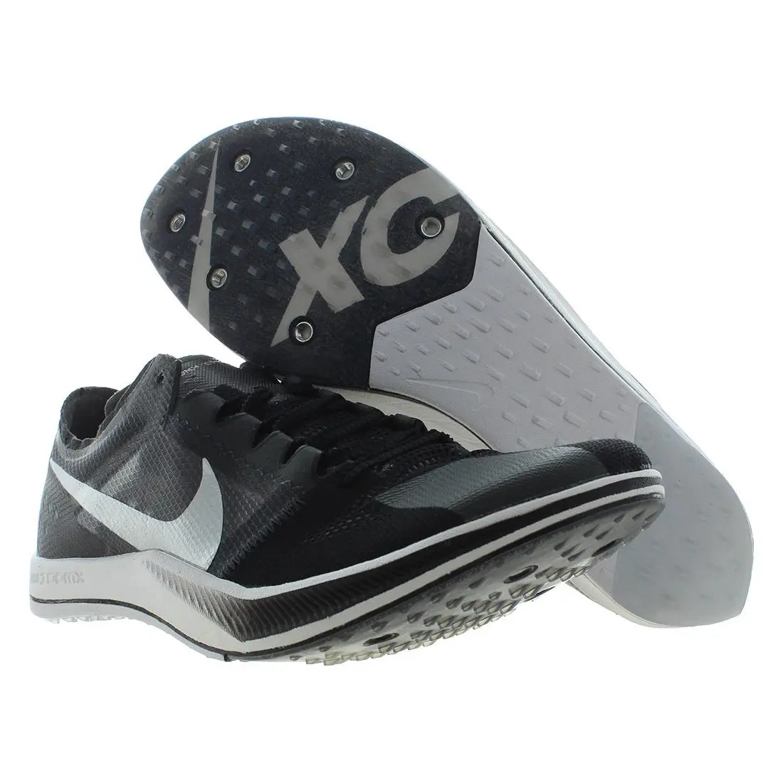 Nike Zoomx Dragonfly XC Unisex Shoes Size 7.5 Color: Black/metallic Silver - Black/Metallic Silver, Main: Black