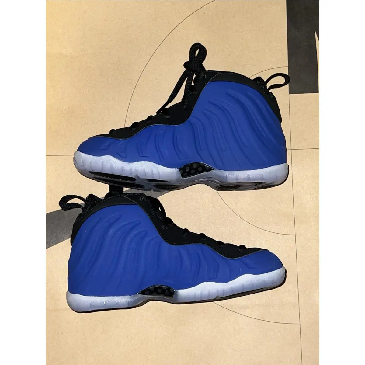 Nike shoes - Nike Little Posite - Little Posite - Deep Royal 8