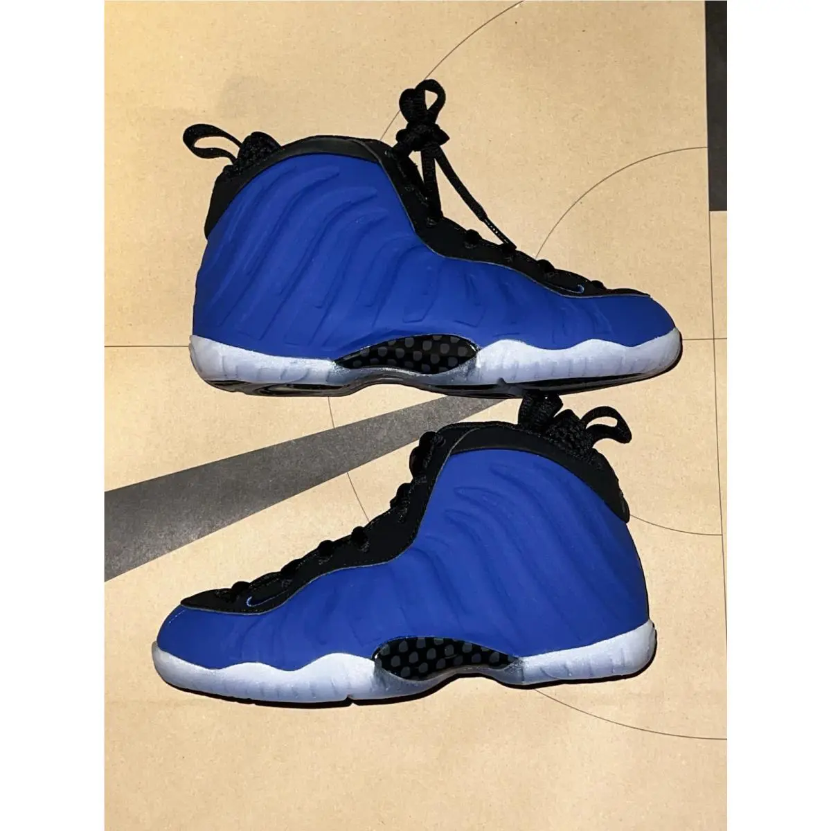 Nike shoes - Nike Little Posite - Little Posite - Deep Royal 9
