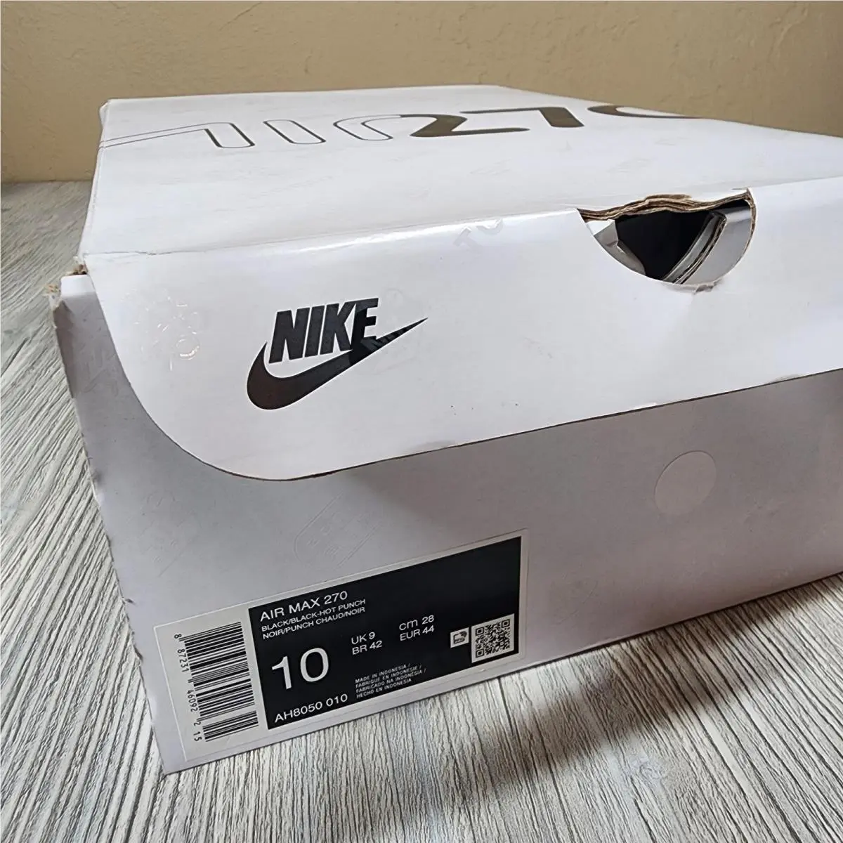 Nike shoes - Nike Air Max 270 - Air Max - AH8050-010 - Black 6