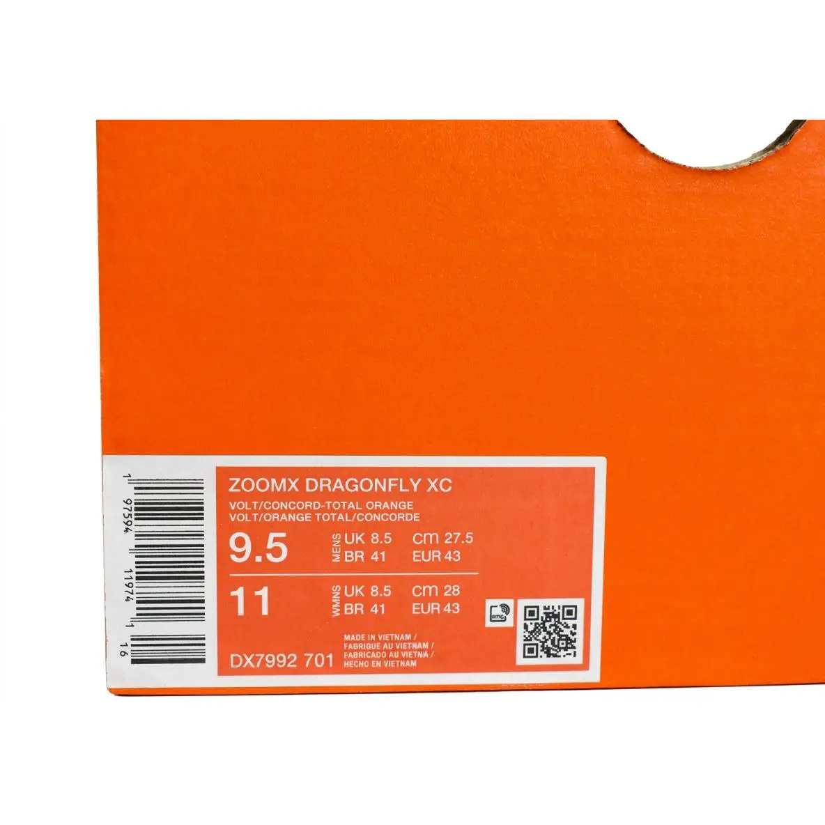 Nike shoes - Nike ZoomX Dragonfly - ZoomX Dragonfly - DX7992-701 - Volt/Concord-Total Orange 3