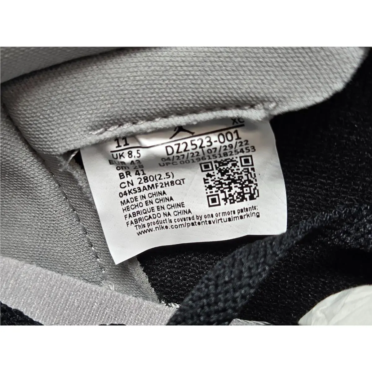Nike shoes - DZ2523001 - DZ2523-001 - Black 5