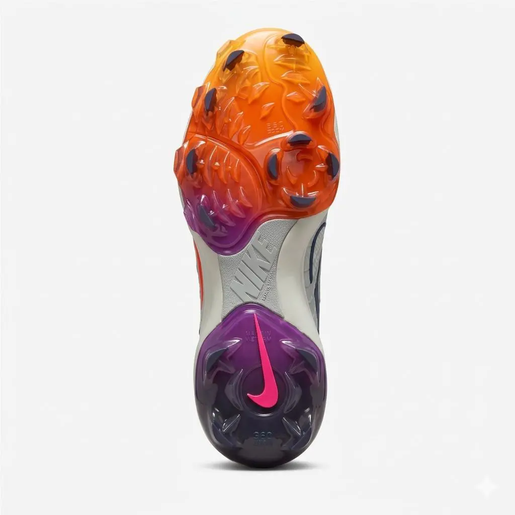 Nike shoes - Nike Alpha Huarache - Alpha Huarache - HF1132-001 - Light Silver/Laser Orange 1