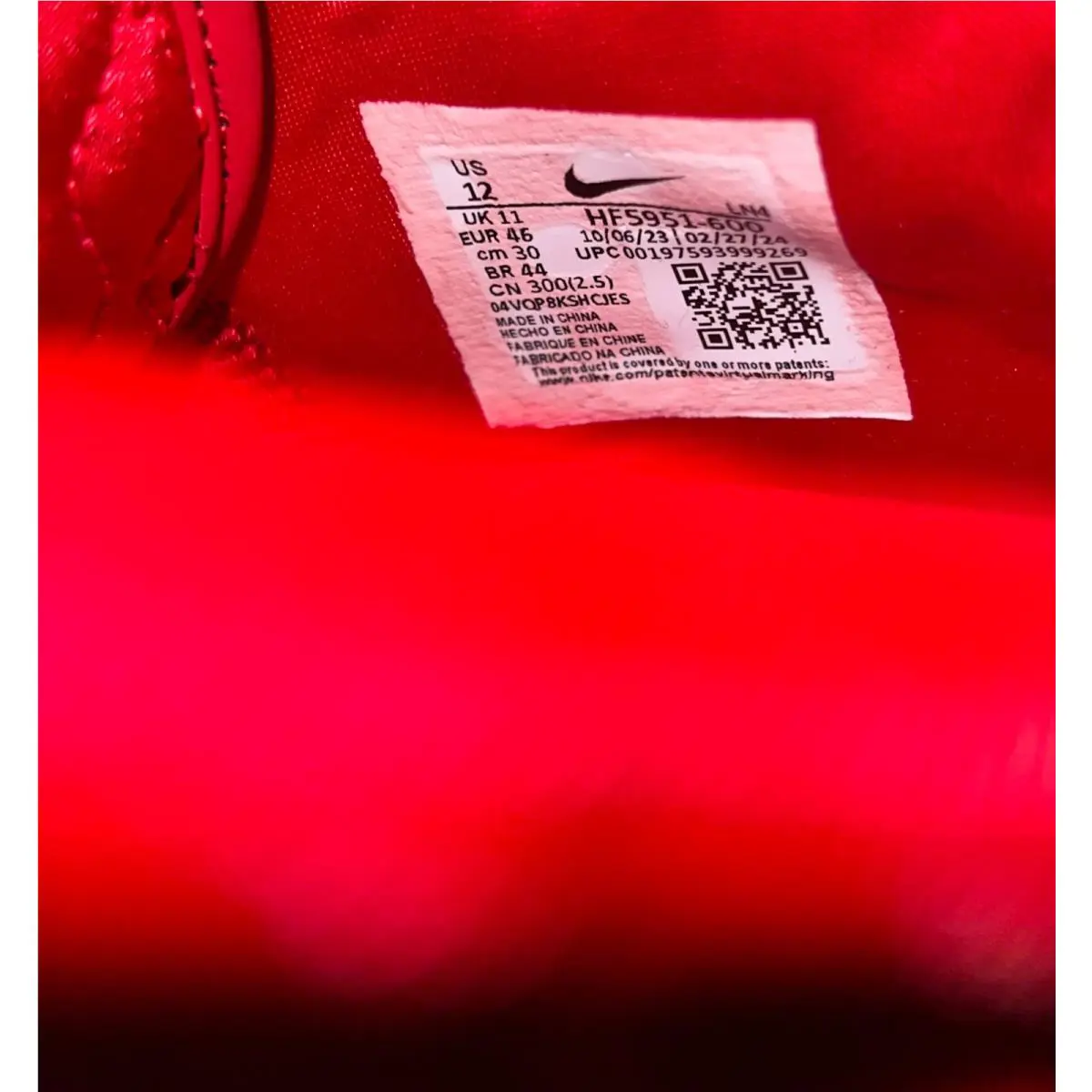 Nike shoes - Nike LeBron 21 - LeBron - HF5951-600 - Red 1