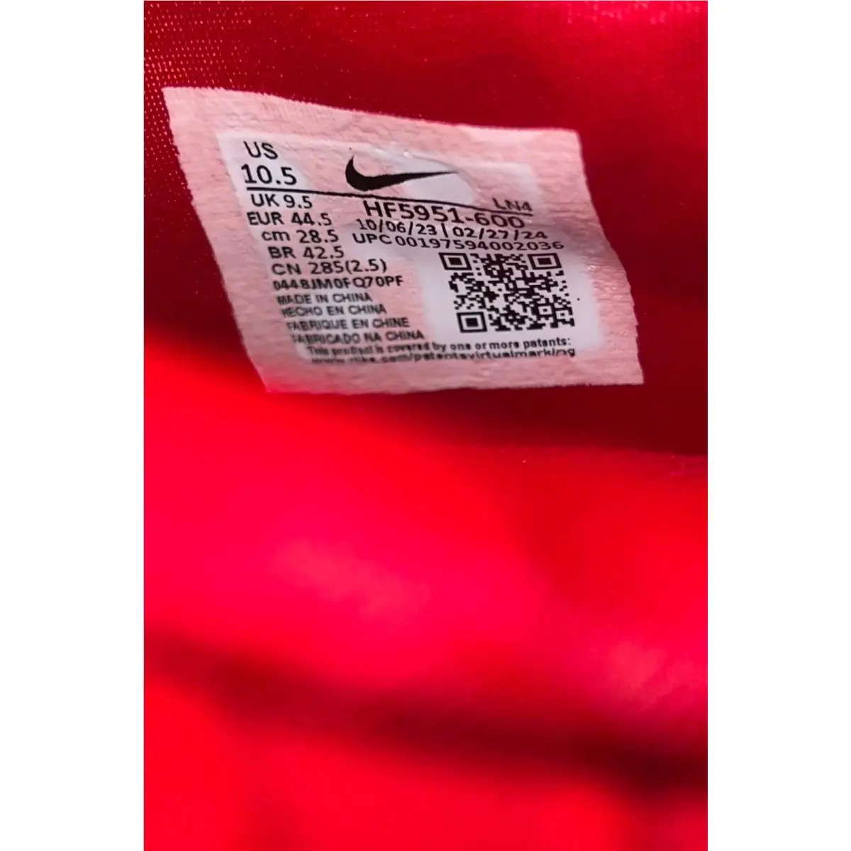 Nike shoes - Nike LeBron 21 - LeBron - HF5951-600 - Red 3