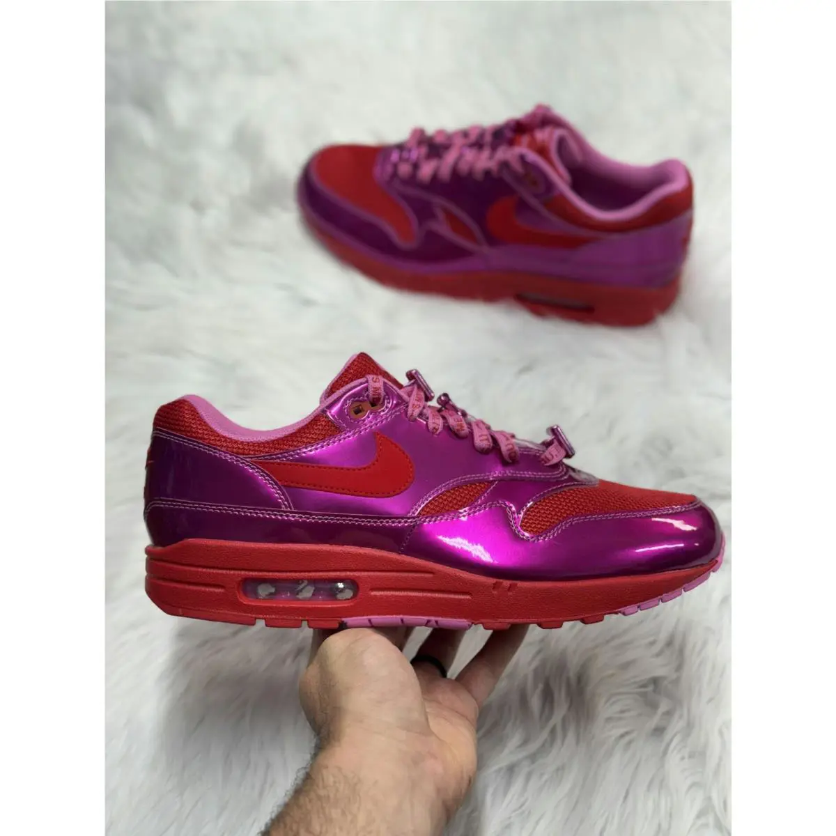 Nike shoes - Air Max 1 PRM Valentine’s Day Playful Pink - HV2301-600 - Pink 3