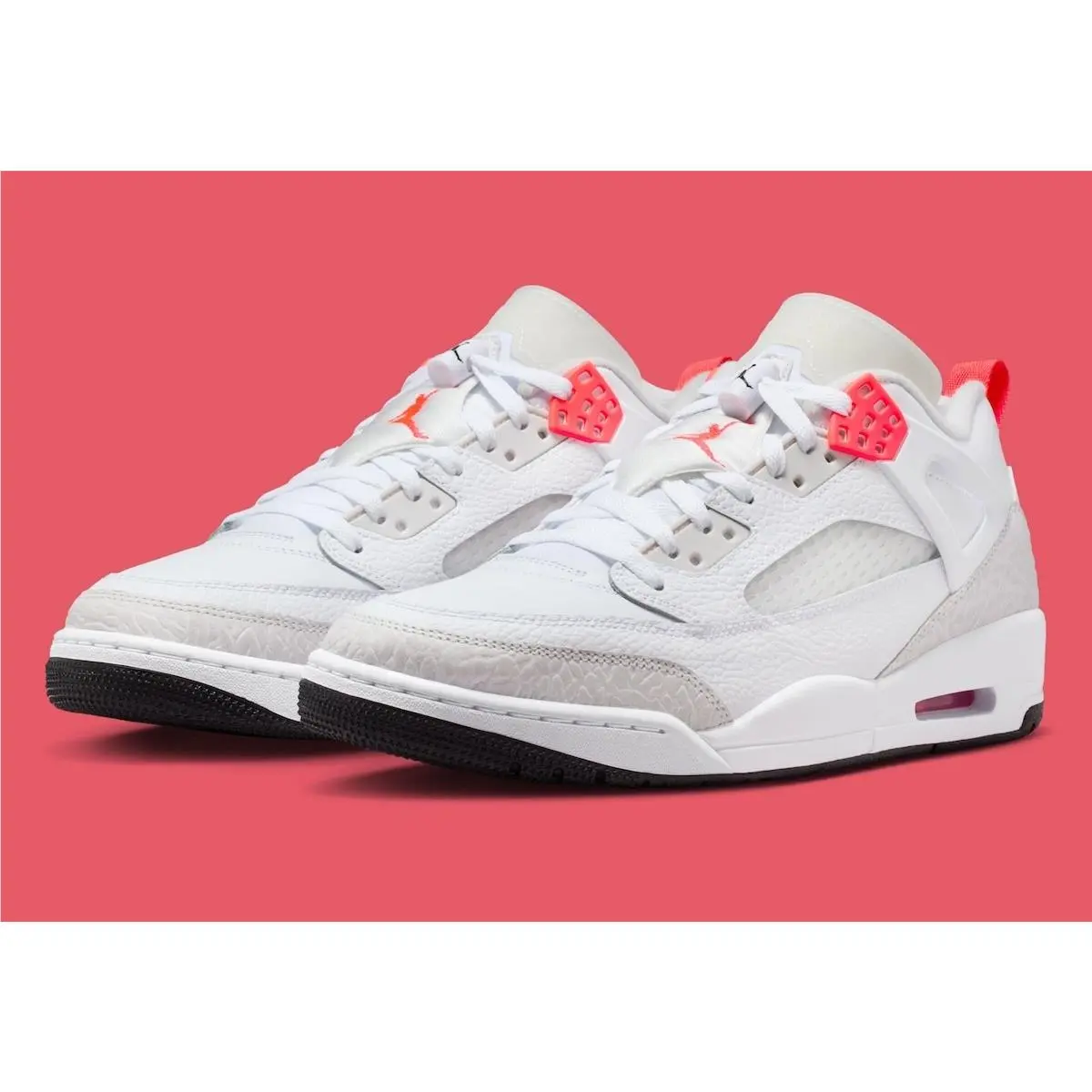Nike Air Jordan Spizike Low White Bright Crimson Mens Sports Sneaker IQ0305-100