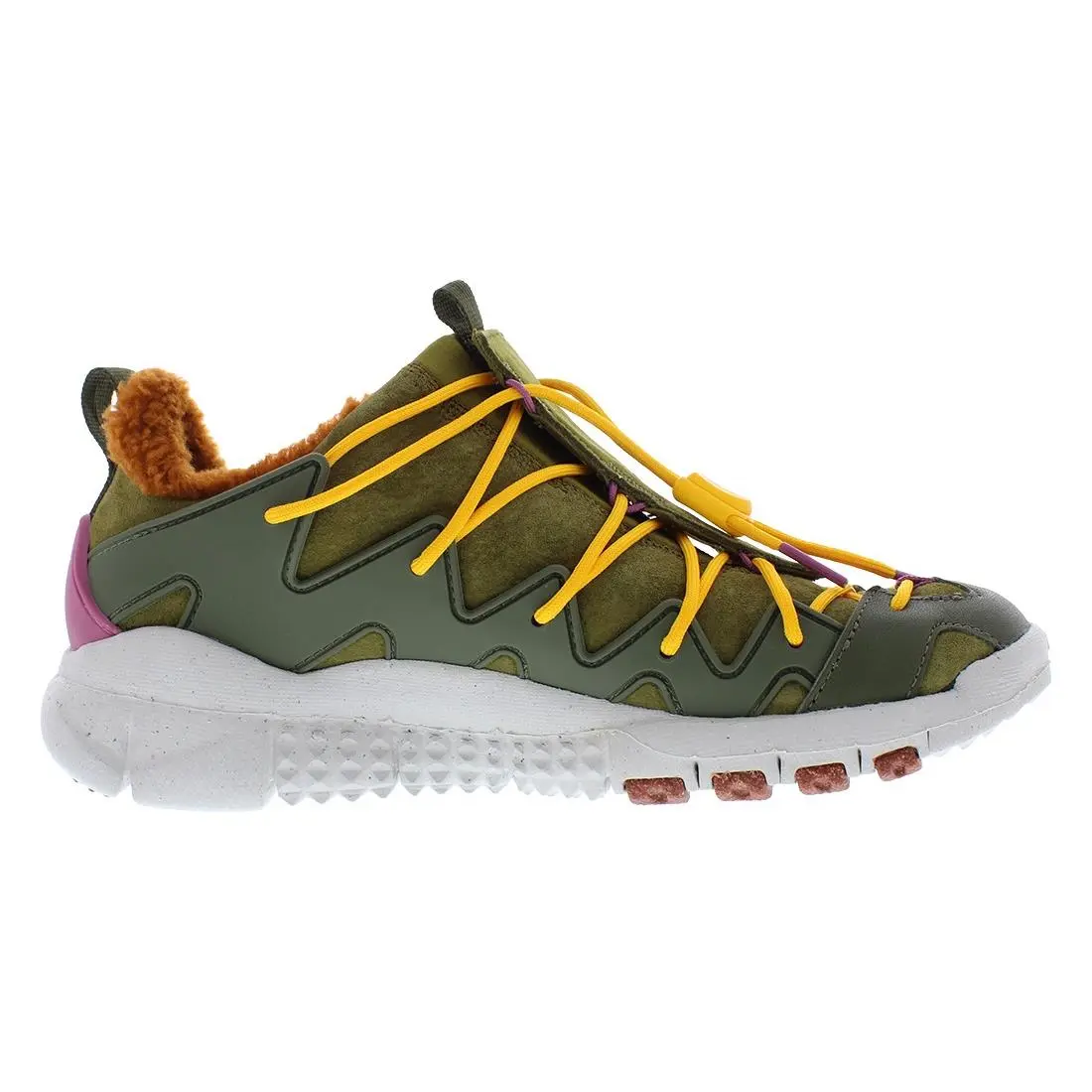 Nike shoes - Olive Flak/Habanero Red, Main: Green 1