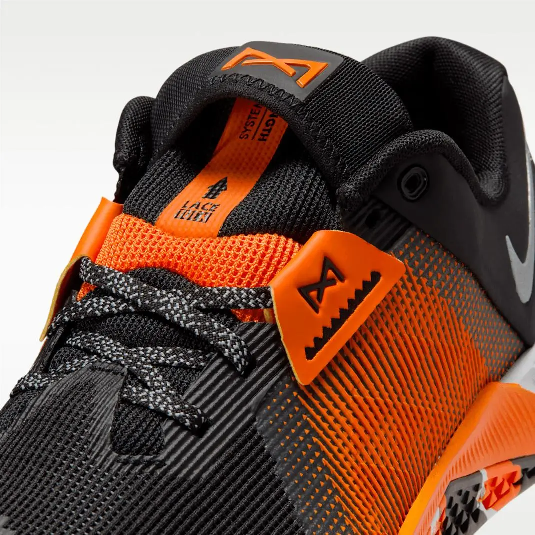 Nike shoes - Black/Safety Orange/Wolf Grey 8