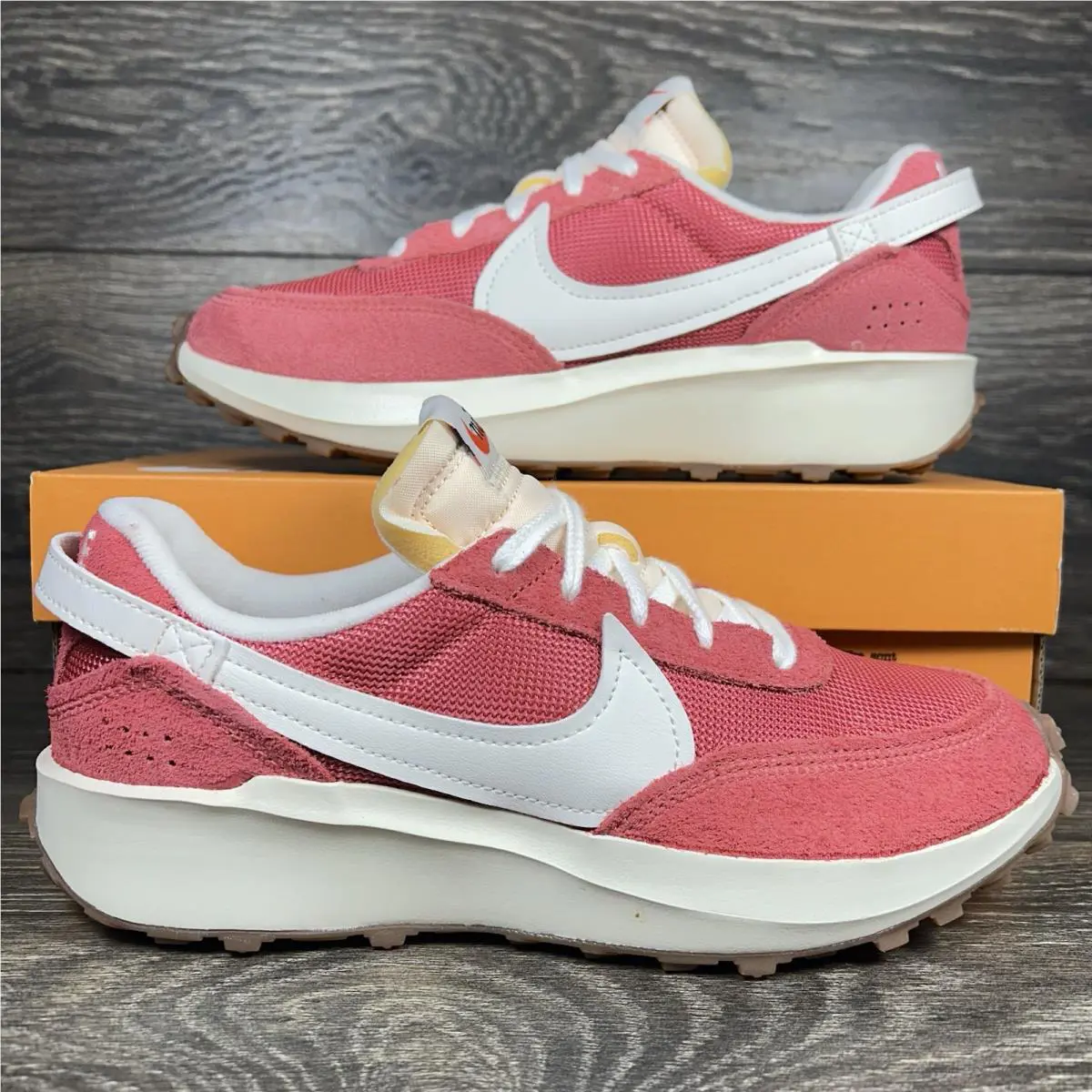 Nike shoes - Nike Waffle Debut - Waffle Debut - Red, White 7