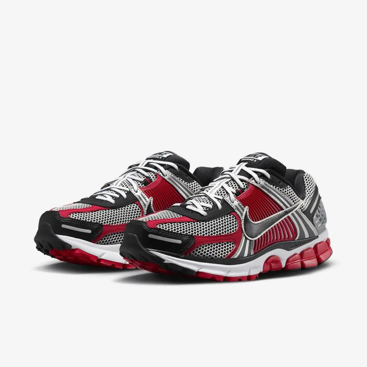Nike shoes - Metallic Silver/University Red/White/Black (UPC: 197602331868) 3
