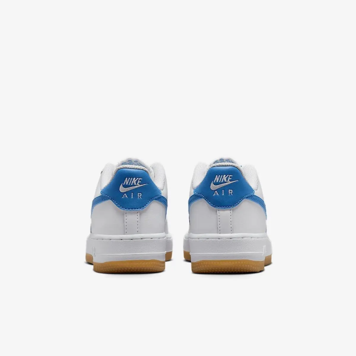 Nike shoes - White/Gum Light Brown/Blue Beyond (UPC: 197859755097) 9