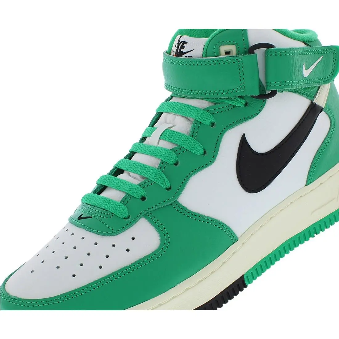Nike shoes - White/Green/Black, Main: White 0