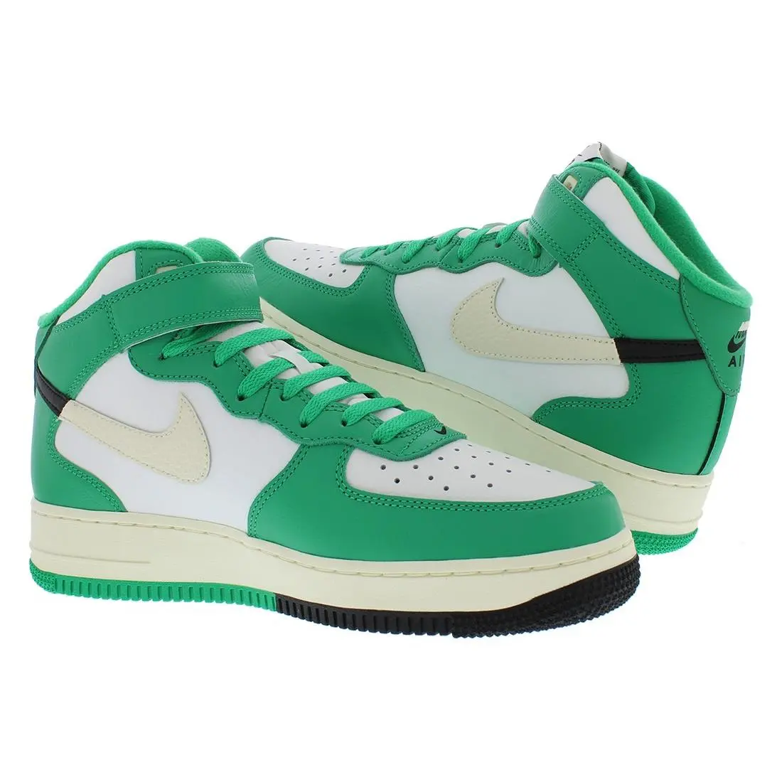 Nike shoes - White/Green/Black, Main: White 5