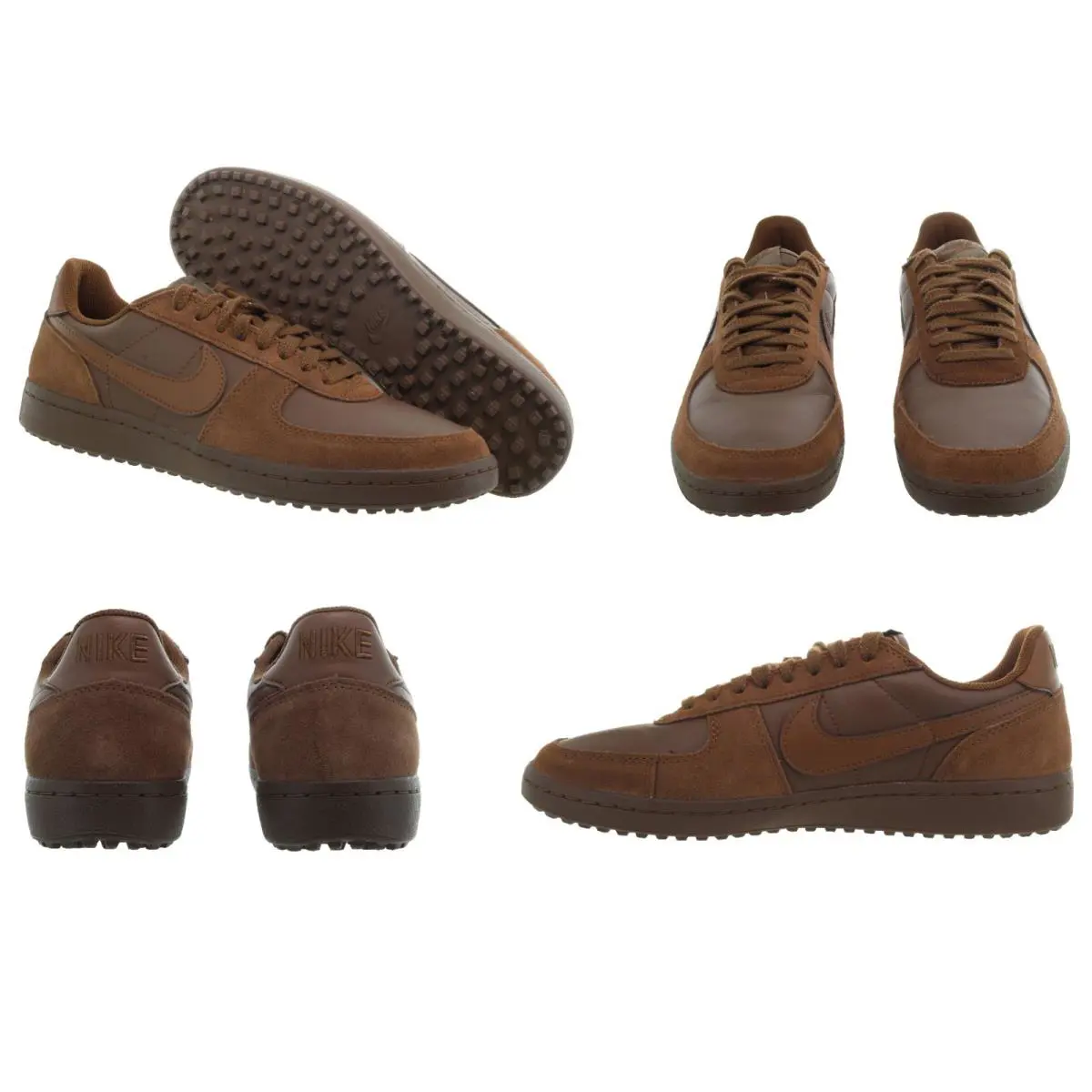 Nike Men`s Field General Cacao Wow Sneakers Multi Size - Cacao Wow