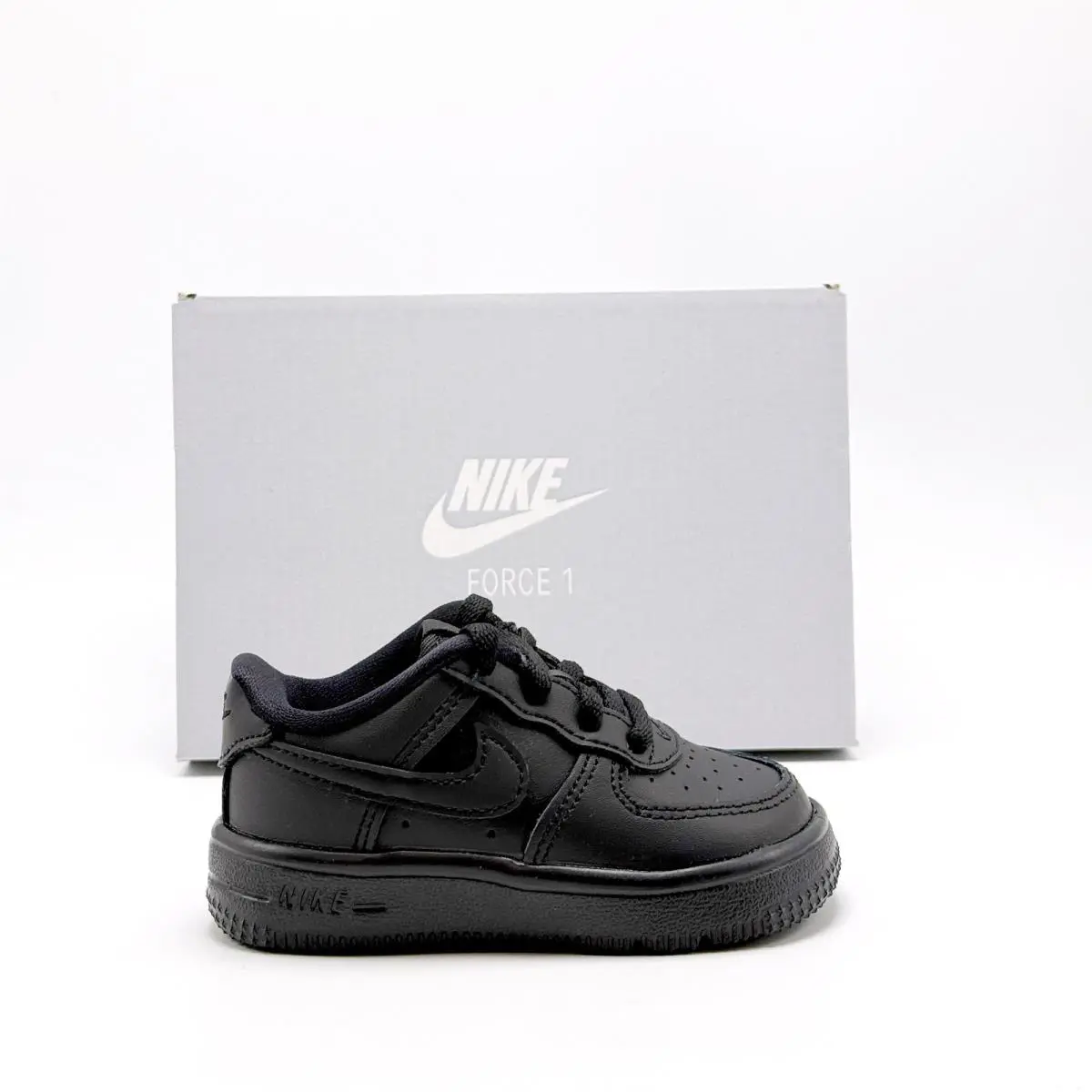 Nike shoes - Nike Air Force 1 - Air Force - Black 4