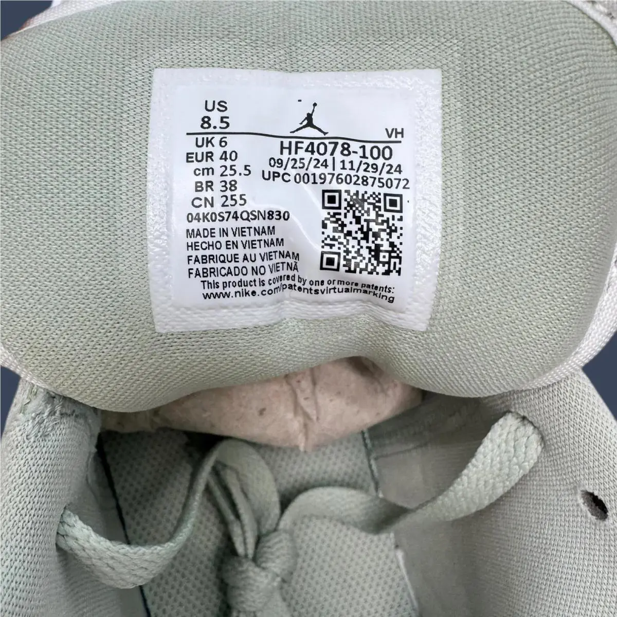 Nike shoes - Women’s Air Jordan 1 Low SE Sail/Seafoam – HF4078-100 16