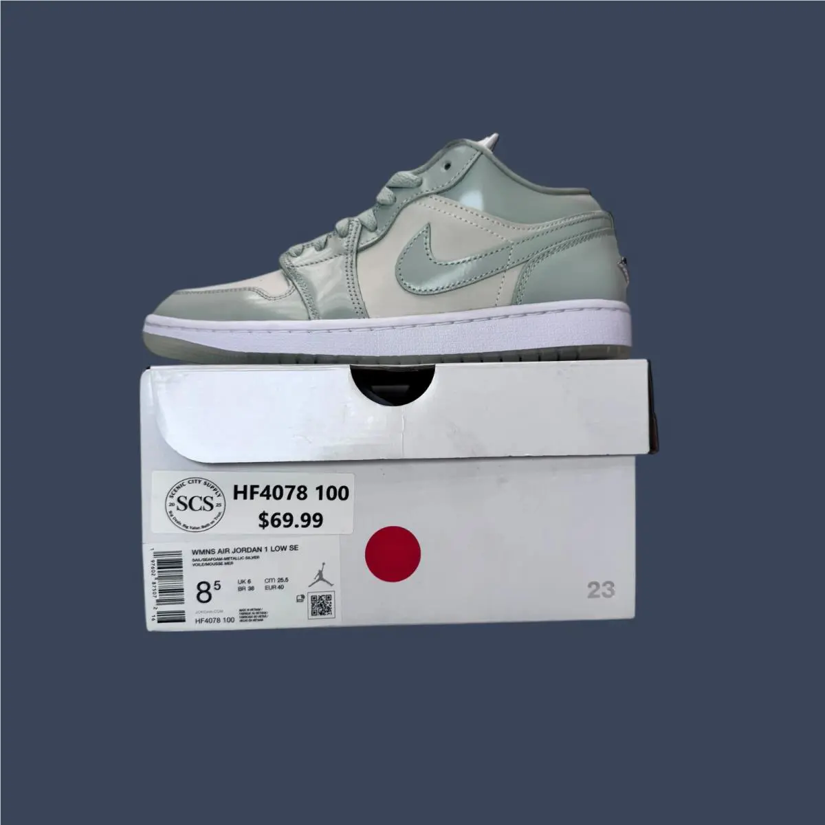 Nike shoes - Women’s Air Jordan 1 Low SE Sail/Seafoam – HF4078-100 17