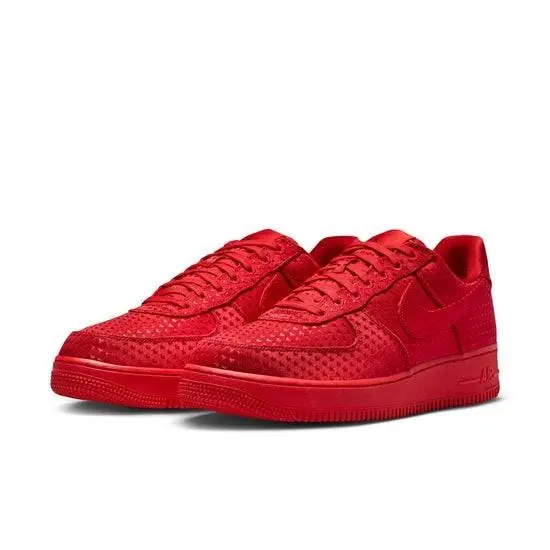 Nike Air Force 1 Low Valentine`s Day Red Mens Red Sports Sneaker IB6836-600