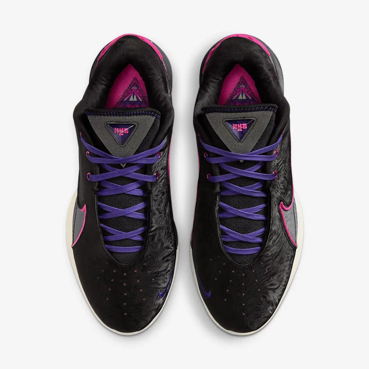 Nike shoes - Black/Dark Grey/Field Purple/Laser Fuchsia (UPC: 197859713554) 2