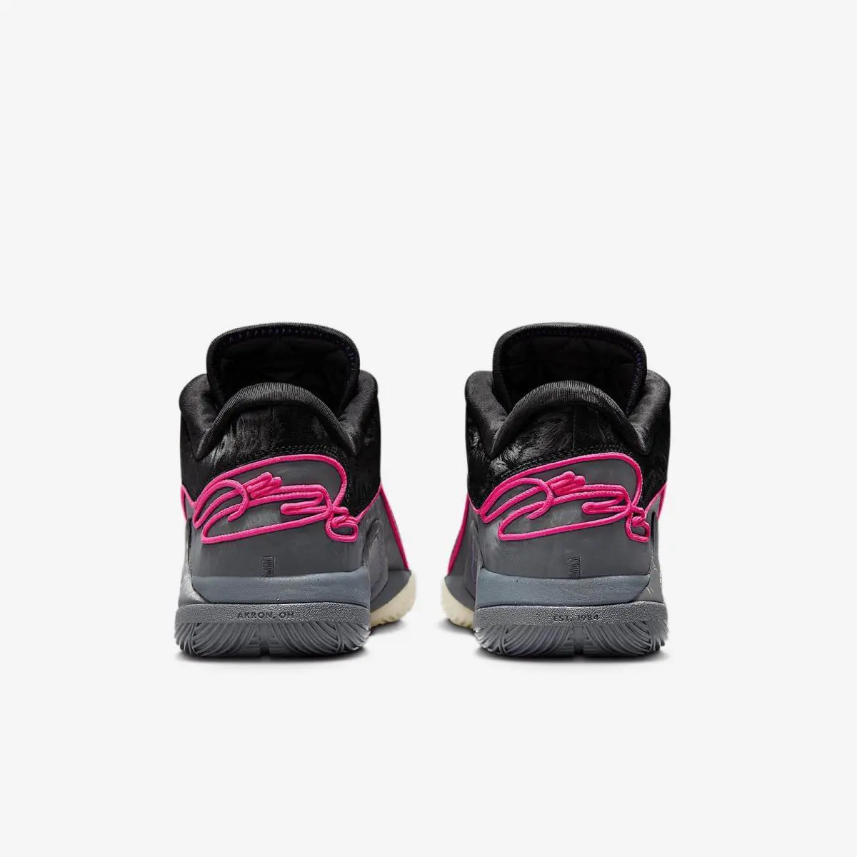 Nike shoes - Black/Dark Grey/Field Purple/Laser Fuchsia (UPC: 197859713554) 4
