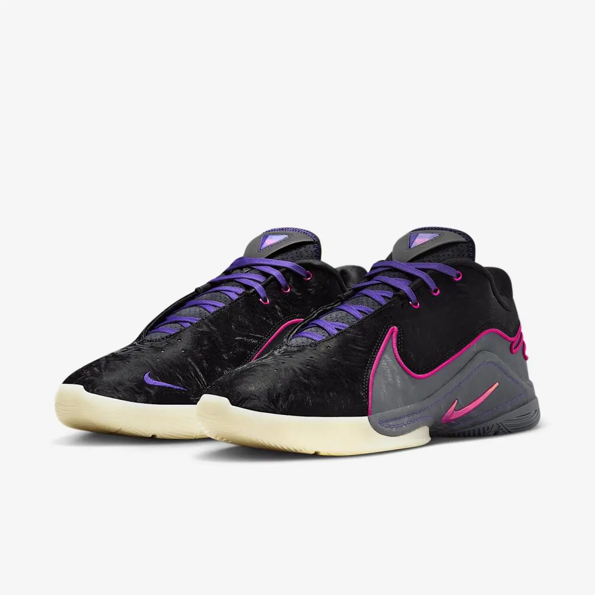 Nike shoes - Black/Dark Grey/Field Purple/Laser Fuchsia (UPC: 197859713554) 9