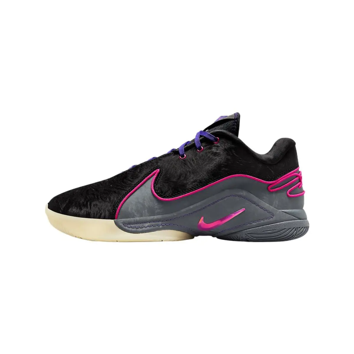Nike shoes - Black/Dark Grey/Field Purple/Laser Fuchsia (UPC: 197859713554) 5