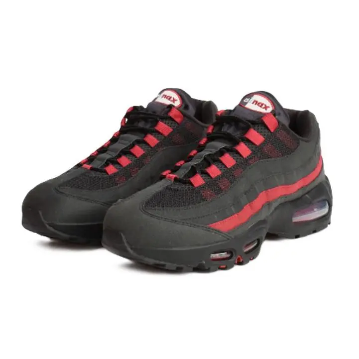 Nike Men`s Air Max 95 OG Big Bubble Black/crimson/grey HM4740-008 j