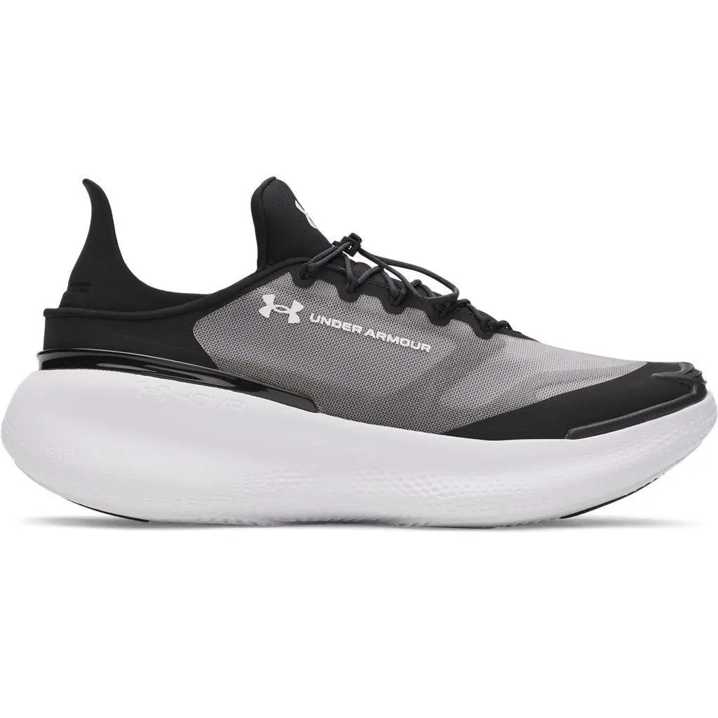 Under Armour Unisex Nova Shoes - Responsive Cushioning and Convertible Heel - BlackWHT
