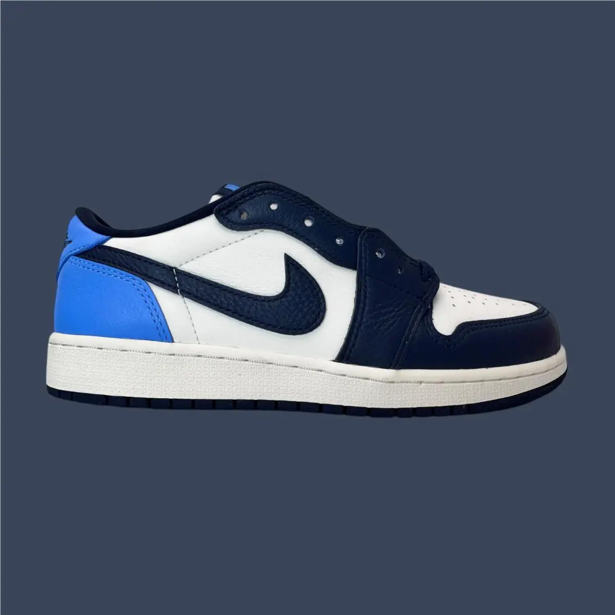 Air Jordan 1 Retro Low OG GS Obsidian/university Blue – CZ0858-400