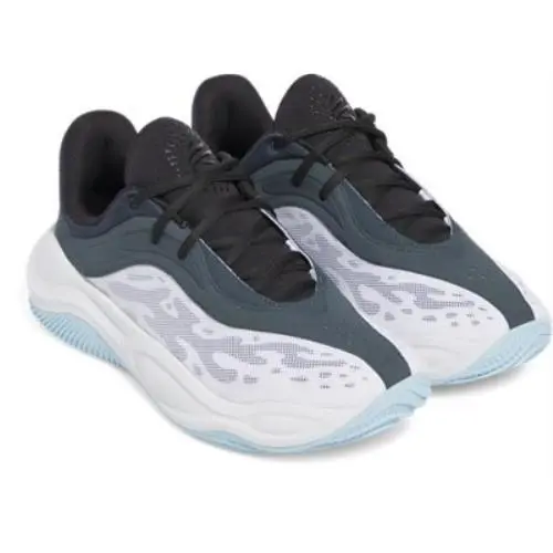 Under Armour shoes - BLACK-GRAY VOID-WHITE 2