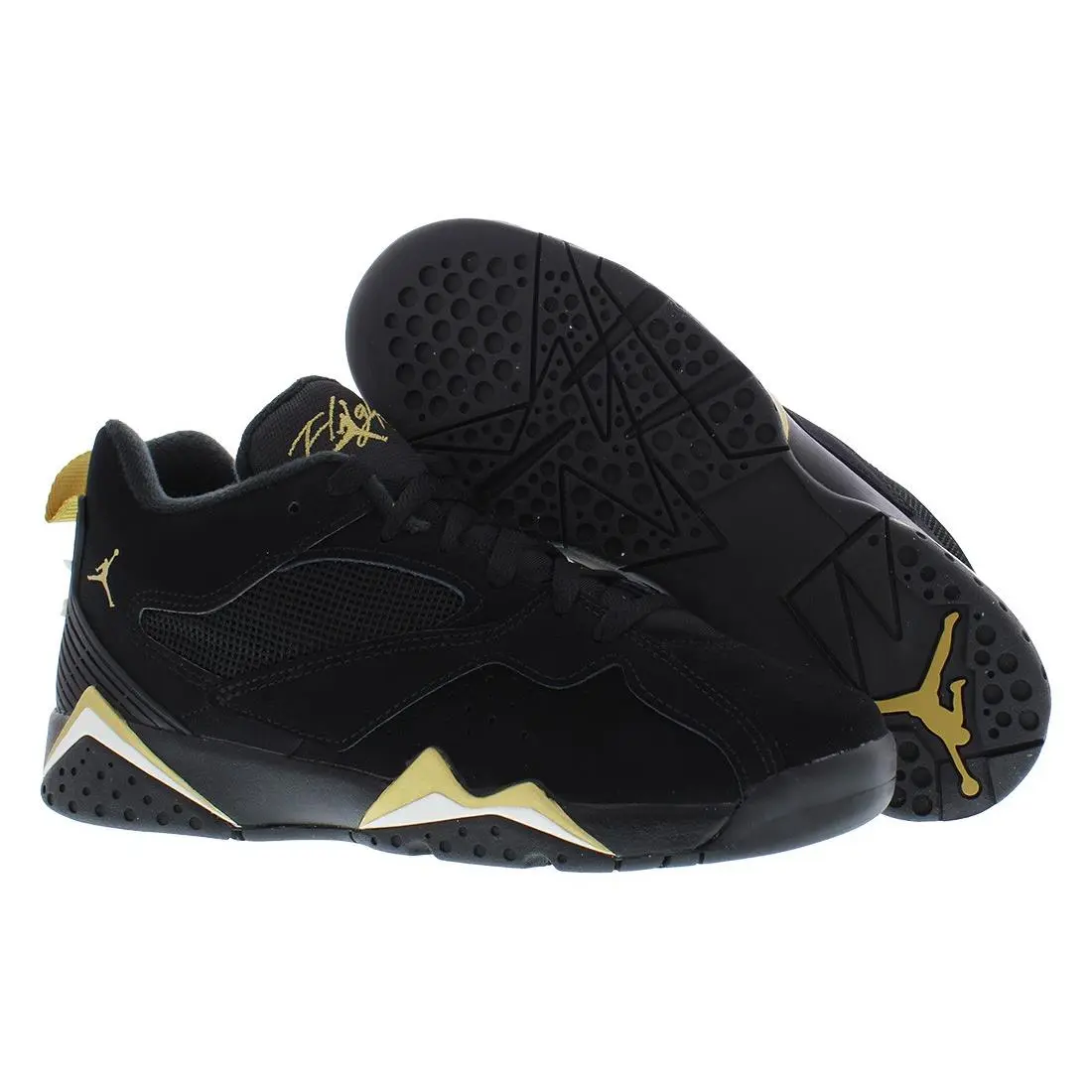 Nike shoes - HQ4427007 - HQ4427007 - Black/Metallic Gold/Sail, Main: Black 3