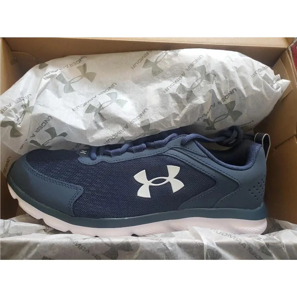 Under Armour shoes - Under Armour Charged Assert 9 - Blue/White 4