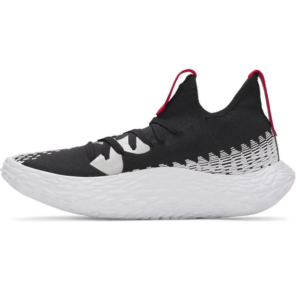 Under Armour Unisex Futr X Elite 2 Basketball Shoes - UA Flow Cushioning - BlackWHT