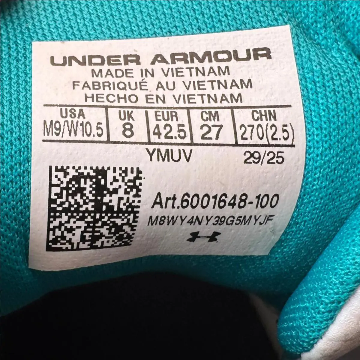 Under Armour shoes - Under Armour D. Fox 2 White/White | 6001648-100 5
