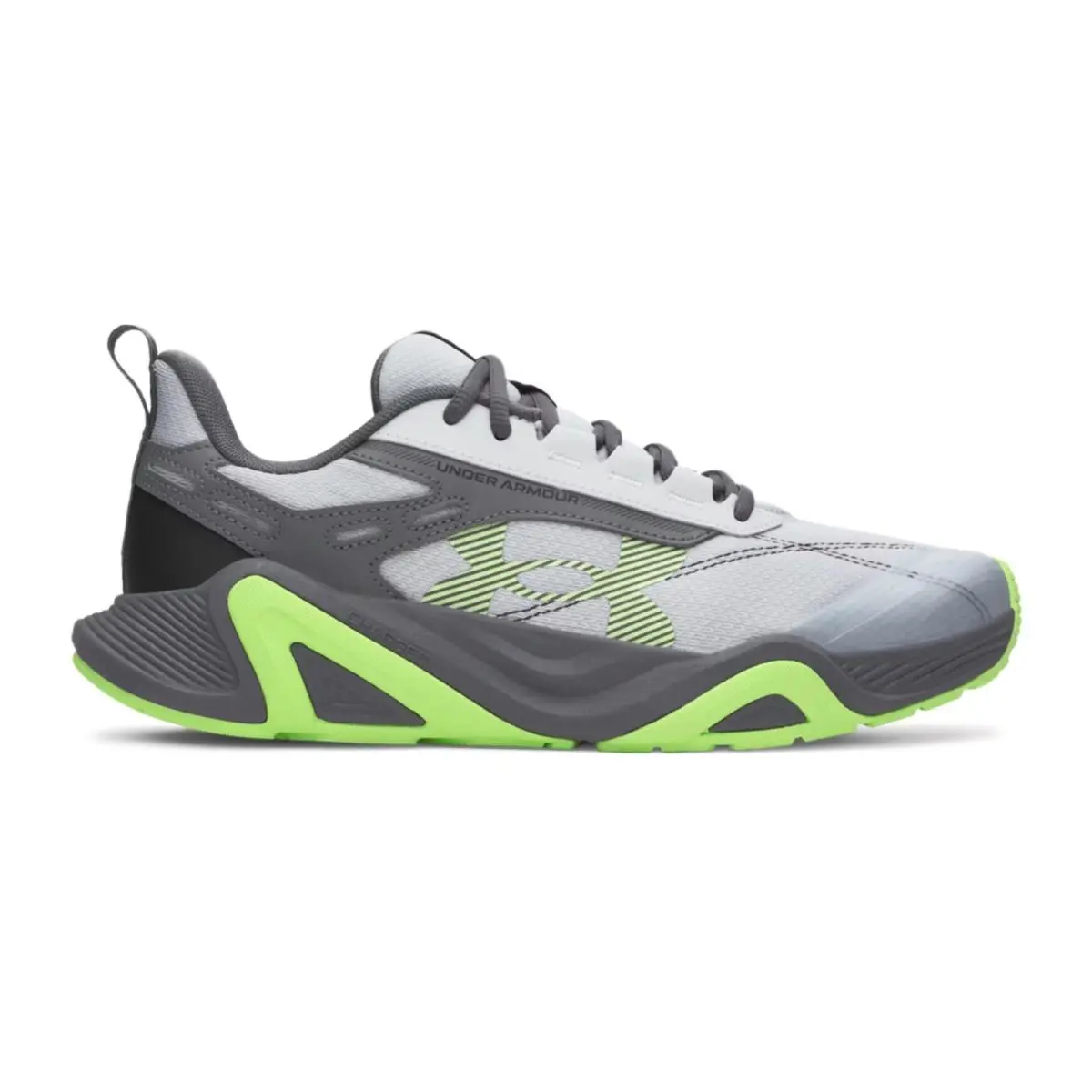 Under Armour shoes - Under Armour Charged Commit TR 5 - Gray, Manufacturer: Mod Gray / Castlerock / Lumos Lime - 011 1