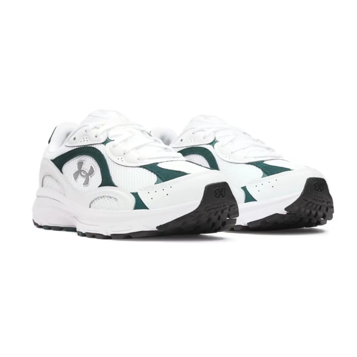 Under Armour shoes - Under Armour Tech - Tech - White, Manufacturer: White / Arden Green / Metallic Silver - 101 26