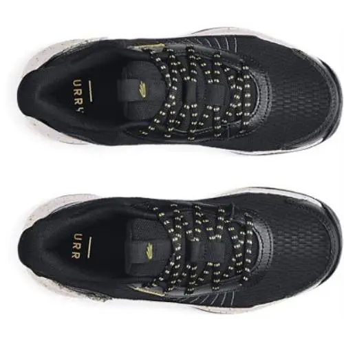 Under Armour shoes - Black-Black-Metallic Gold 1