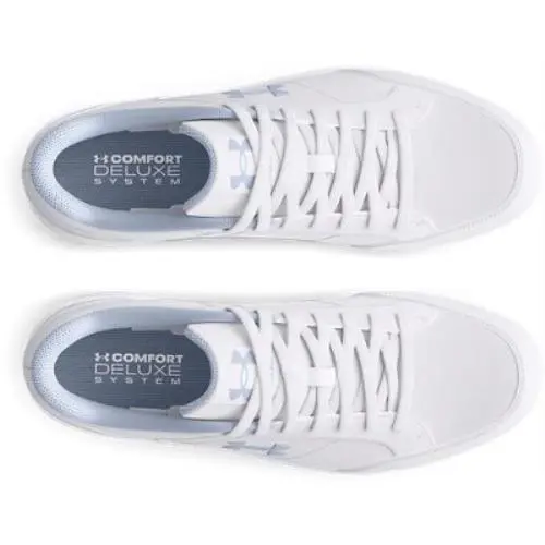 Under Armour shoes - WHITE-WHITE-NIMBUS BLUE 1