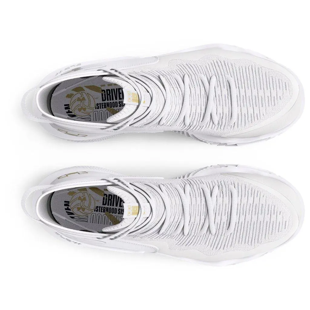 Under Armour shoes - 3027083 - 3027083 - White-Metallic Gold 1