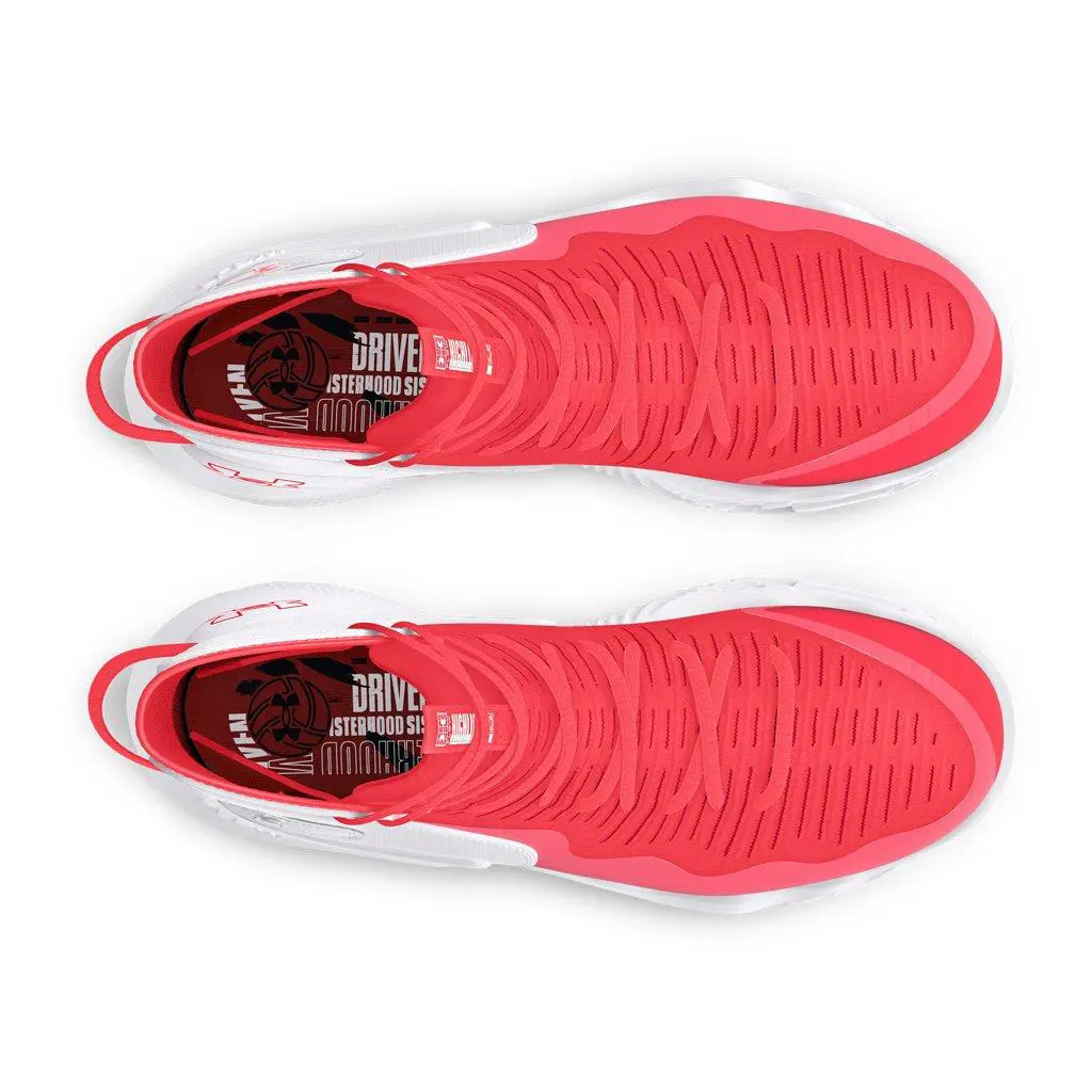 Under Armour shoes - 3027083 - 3027083 - White-Metallic Gold 9