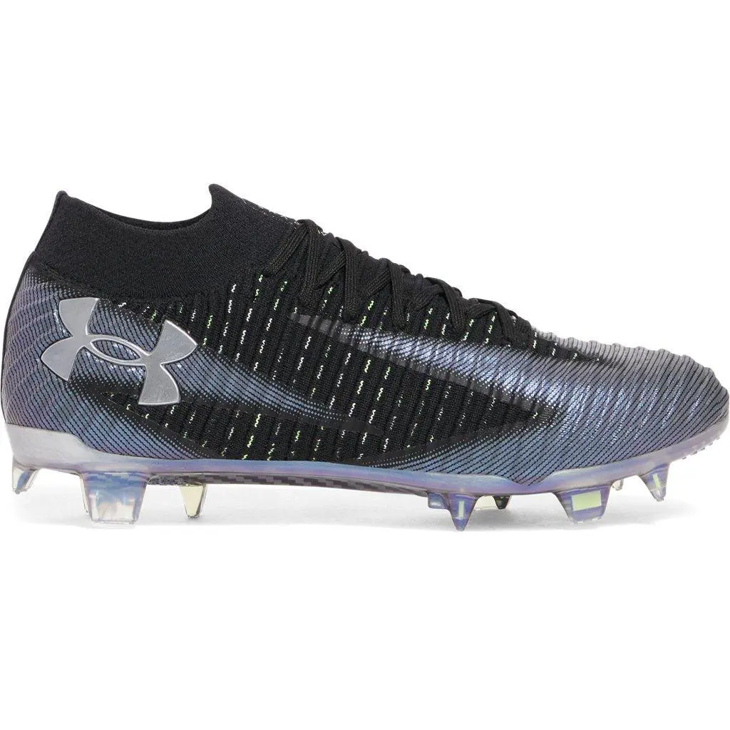 Under Armour Unisex Shadow Elite 3 FG Footwear - True Fitment Design - BlackCASTLEROCK