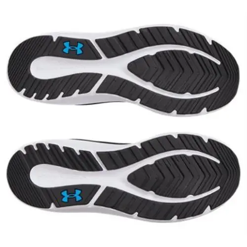 Under Armour shoes - BLACK-ELECTRIC BLUE-WHITE 3