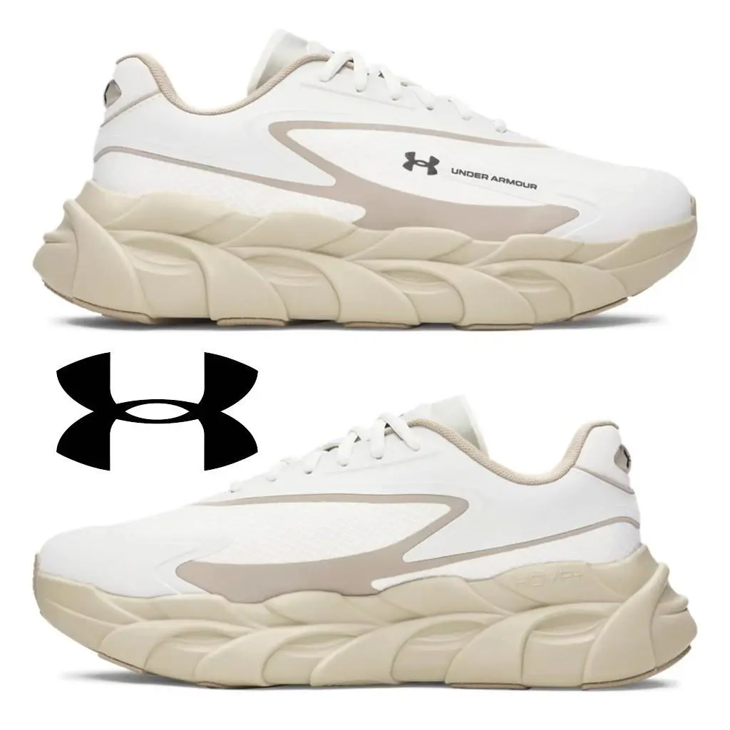 Under Armour shoes - Under Armour Halo Runner SE - Beige, Manufacturer: City Khaki / Summit White / Black - 300 23