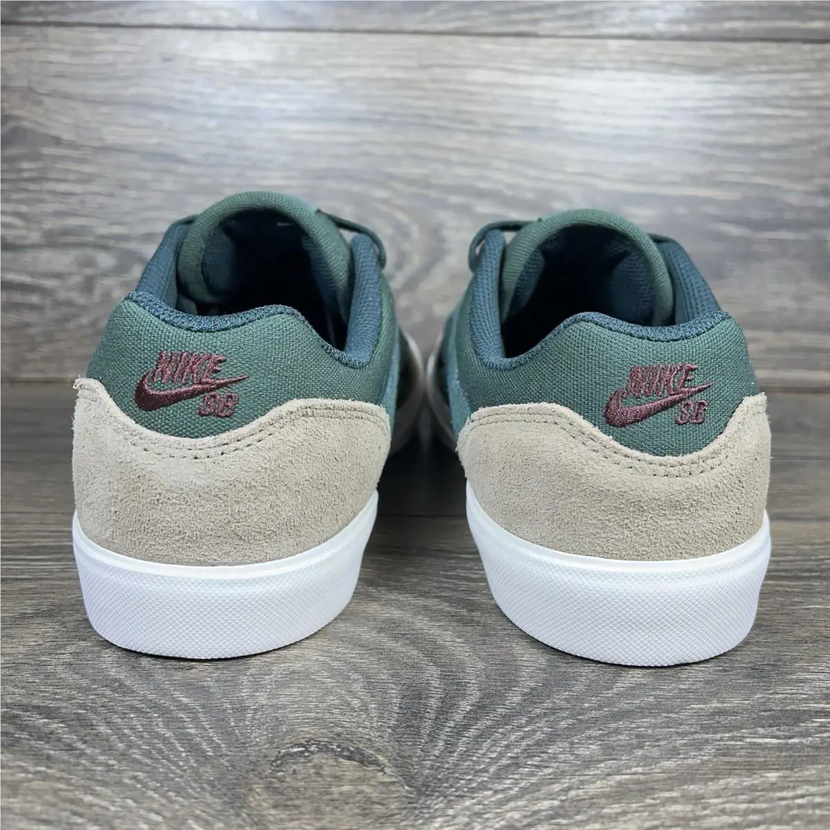 Nike shoes - Nike SB Malor - Malor - Green, Beige, White 3