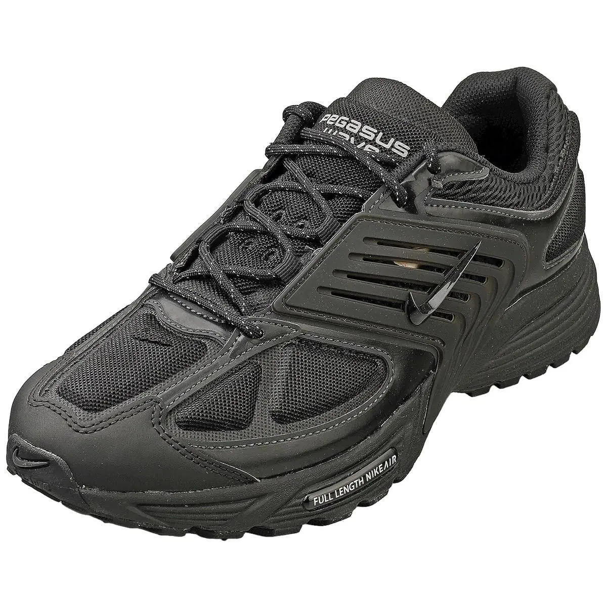 Nike Mens` Air Pegasus Wave Sneakers - Black/black Anthracite/cyber - Black/Black Anthracite/Cyber